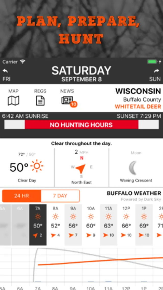 Hunt Wisconsin project screenshot