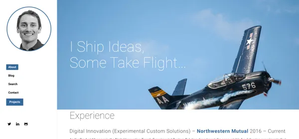 DavidEManske.com screenshot 2