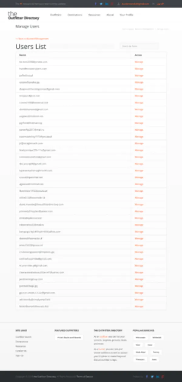 The Outfitter Directory screenshot 10