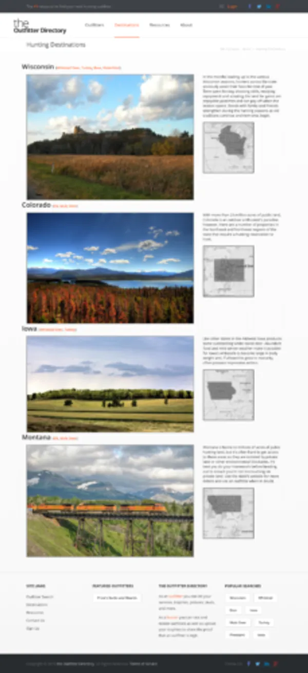 The Outfitter Directory screenshot 3