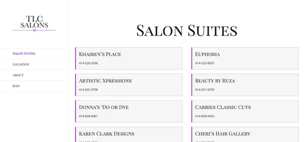TLC Salons screenshot 2