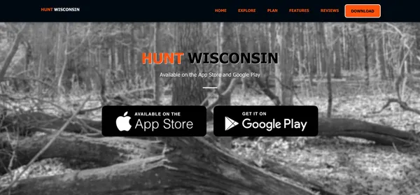 Hunt Wisconsin – Website screenshot 3