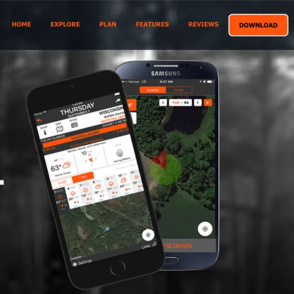 Hunt Wisconsin – Website screenshot 1